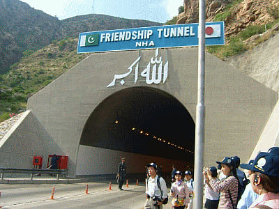 Pakistan-China Friendship Tunnel inaugurated