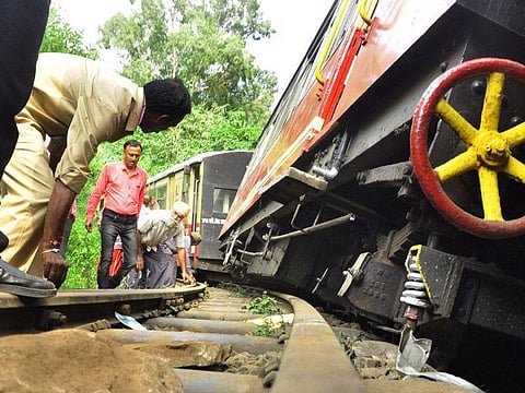 Train services resume on Kalka-Shimla line, speed reduced