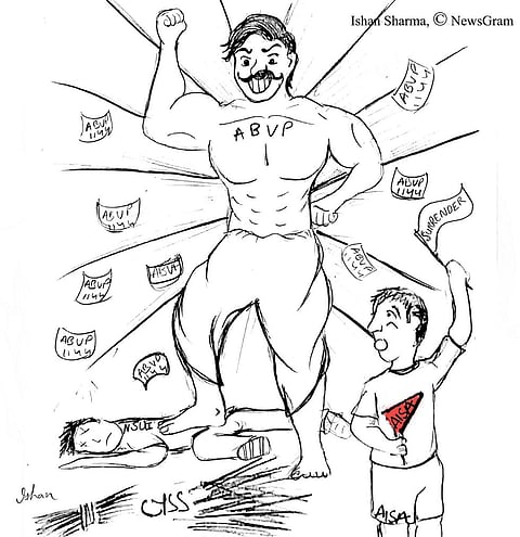 ABVP made a major comeback at JNU; Shah congratulated the students