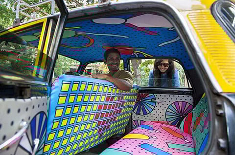 Creative Cabs: Showcasing Mumbai’s art and colours on Wheels