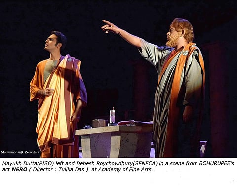 Bengal theater group Bahurupee critiques society through Nero