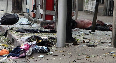 Two Bangkok attack suspects surrender