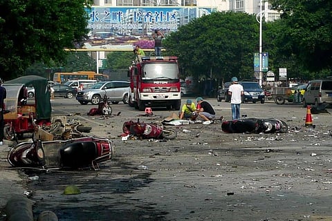 44 killed in China blasts