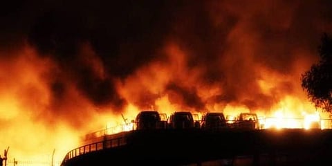 17 killed, 400 injured in a blast at a warehouse in China’s Tianjin city