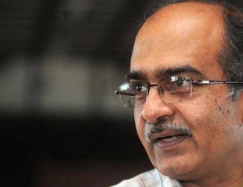 Bhushan attacks police over Yogendra’s arrest