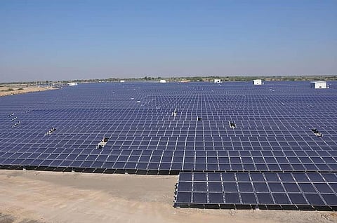 China starts building its largest solar plant