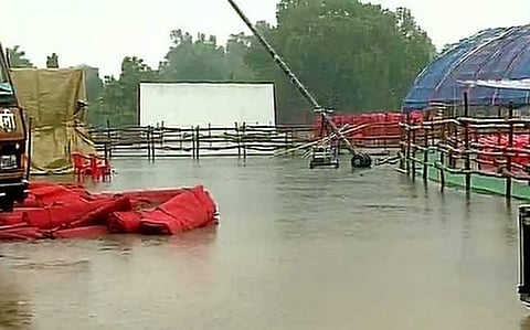 Austerity Modi’s way: Rs.17 crore goes down the drain at washed out Varanasi event