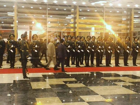 Modi arrives in Kyrgyzstan