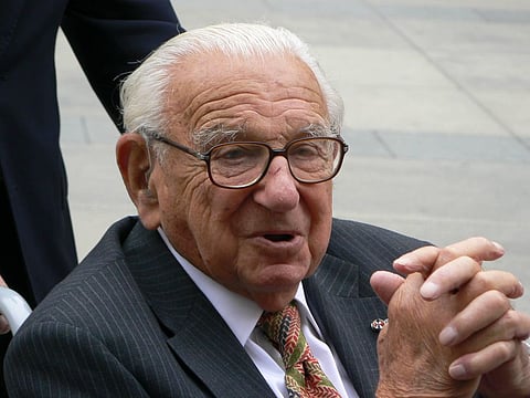 Nicholas Winton: A ray of active goodness in a splintered world