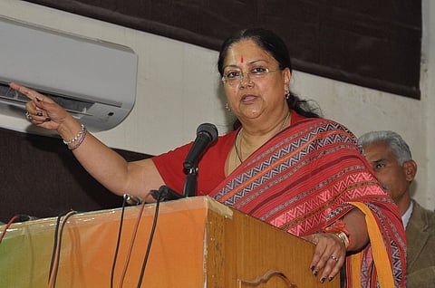 Rajasthan CM arrives in Delhi, likely to meet PM