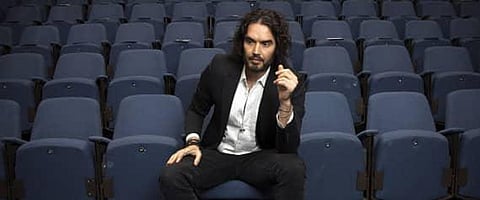 Russell Brand lands in India; ready to entertain Indian fans