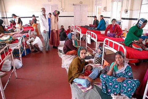 Delhi hospital bed-population ratio 50 percent below norms