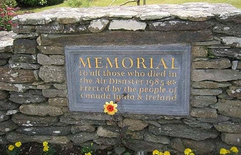 Irish village commemorates 1985 Air India bombing