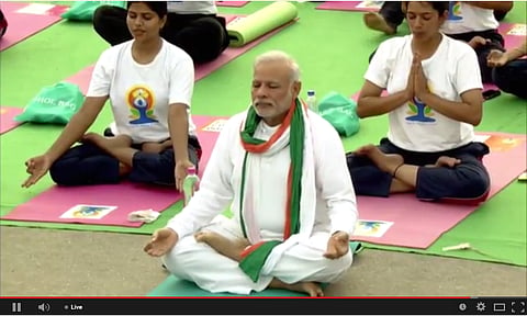 Yoga day marks start of new era: PM Narendra Modi