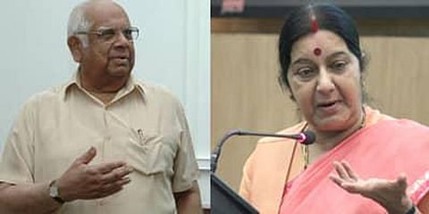 Somnath Chatterjee calls Sushma Swaraj’s act of helping Lalit Modi an “embarrassment”