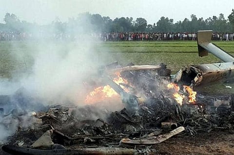IAF fighter plane crashes in Uttar Pradesh, pilots safe