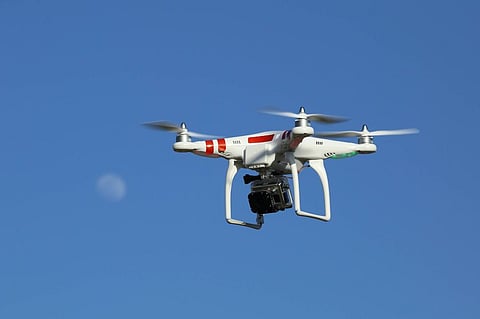 China uses drones to monitor university exams
