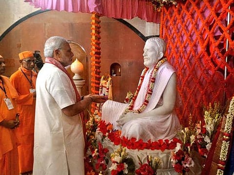 Prime Minister Narendra Modi visits Dhakeshwari temple, Ramakrishna Mission in Dhaka