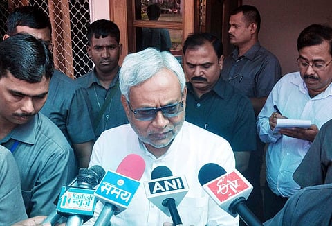 Prime Minister Narendra Modi led government trying to impose land bill on farmers: Nitish Kumar