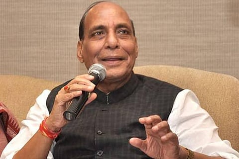 Forces will give a befitting reply to shelling and gunfire from across the border: Rajnath Singh
