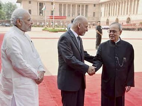 India will always stand firmly beside Afghanistan, says President Pranab Mukherjee