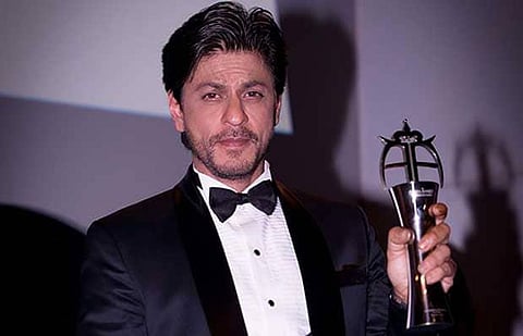 Shah Rukh Khan honoured at the Asian Awards for outstanding contribution to Indian cinema