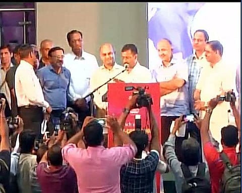 Delhi shows path for corruption free India, Arvind Kejriwal re-launches anti-corruption helpline 1031