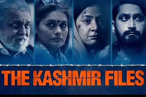 The Kashmir Files film poster. (Newsgram)
