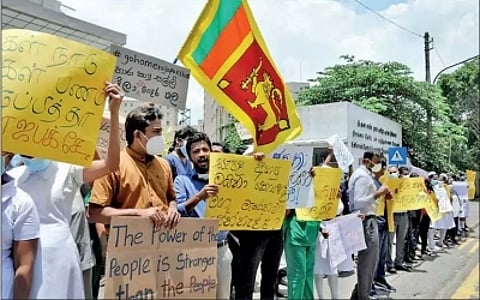 Sri Lankans flee to India as politicians fail to find common cause over economic catastrophe. (IANS)