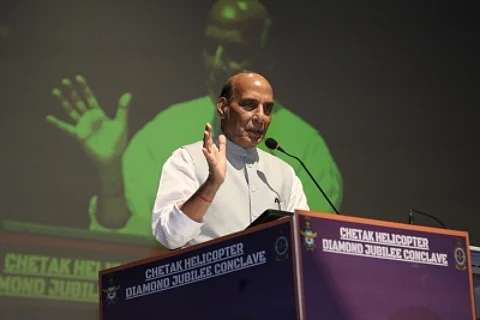 Need to push the development of 10-tonne multirole helicopters: Rajnath Singh