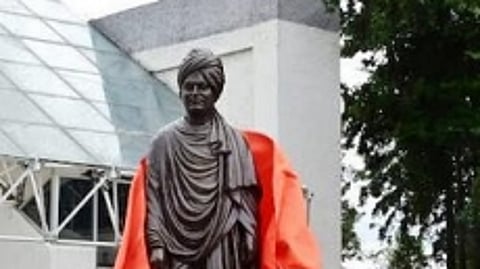 लैटिन अमेरिका में हुआ स्वामी विवेकानंद की पहली प्रतिमा का अनावरण