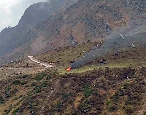 केदारनाथ हेलिकॉप्टर दुर्घटना