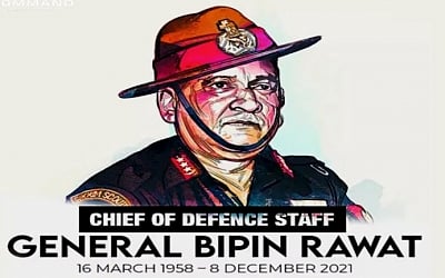 देश के पहले चीफ ऑफ डिफेंस स्टाफ जनरल बिपिन रावत (IANS)