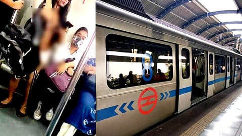 दिल्ली मेट्रो में कम कपड़ों वाली महिला का  Viral Video का डीएमआरसी ने दिया जवाब(IANS)