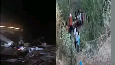 महाराष्ट्र: खाई में बस गिरने से 12 लोगों की मौत, पीएम और राष्ट्रपति ने जताया शोक