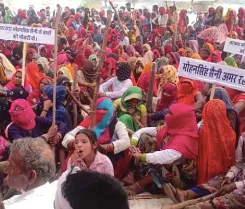 जयपुर-आगरा NH-21 पर छठे दिन भी लगा रहा जाम(IANS)