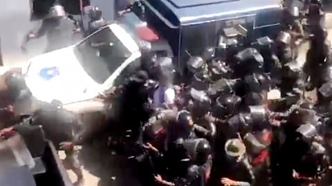 पाकिस्तान के पूर्व प्रधानमंत्री इमरान खान को गिरफ्तार किया गया (IANS)