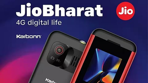 रिलायंस जियो ने 999 रुपये में लॉन्च किया जियो भारत 4जी फोन