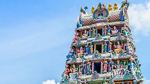 अयोध्या के किसी एक मंदिर की तस्वीर