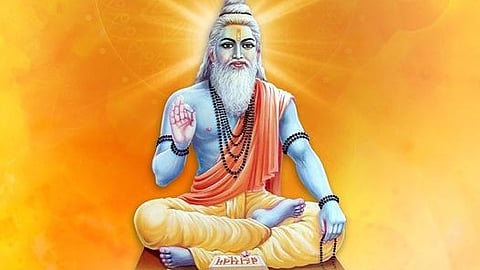 Rishi Kashyap And Lord Parshuram : कश्यप ऋषि एक वैदिक ऋषि थे, इनकी गणना सप्तर्षि गणों में की जाती थी। हिंदू मान्यता के अनुसार, वह ऋग्वेद के सात प्राचीन ऋषियों, सप्तर्षियों में से एक हैं। (Wikimedia Commons)