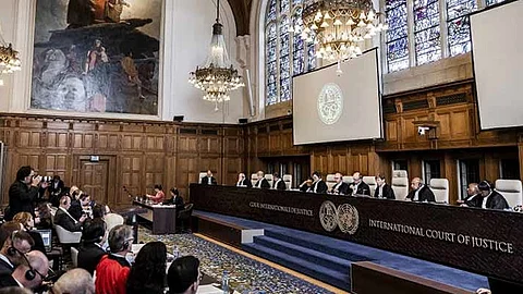 International Court of Justice :इंटरनेशनल कोर्ट ऑफ जस्टिस संयुक्त राष्ट्र का ही एक हिस्सा है (Wikimedia Commons)