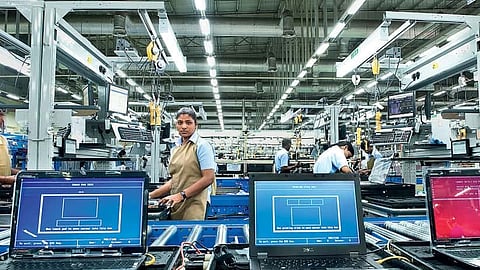 Make in India : साल 2022-23 में भारत ने 776.4 अरब डॉलर के निर्यात का लक्ष्य पूरा किया था। (Wikimedia Commons)