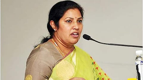 Purandeswari devi: डी. पुरंदेश्वरी का पूरा नाम दुग्गुबाती पुरंदेश्वरी है।(Wikimedia Commons)