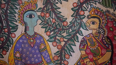 मिथिला पेंटिंग्स (Mithila Paintings) की तसवीर
