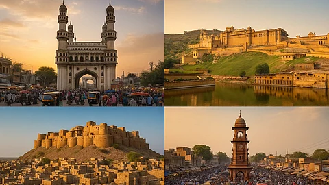 भारत एक ऐसा देश है, जिसकी पहचान सिर्फ उसकी संस्कृति, त्योहारों और भाषाओं से नहीं, बल्कि उसके शहरों के नामों से भी होती है। (Sora AI)