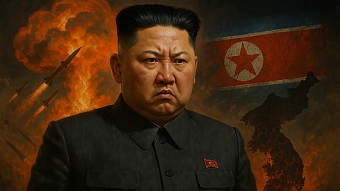 किम जोंग उन (Kim Jong Un) की तस्वीर