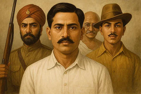 सोहन लाल पाठक का जन्म 7 जनवरी 1883 को पट्टी, जिला अमृतसर के एक गरीब ब्राह्मण श्री चंदा राम के घर हुआ था।