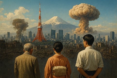 दुनिया की पाँचवीं सबसे बड़ी अर्थव्यवस्था। (Sora AI)