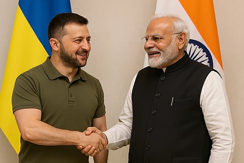 जेलेंस्की ने स्वतंत्रता दिवस की शुभकामनाओं के लिए पीएम मोदी को दिया धन्यवाद