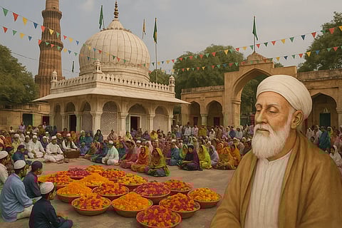 महरौली (Mehrauli) में उनका मज़ार आज भी मौजूद है। यह जगह केवल मुसलमानों का ही नहीं बल्कि हर धर्म के लोगों की आस्था का केंद्र है। "फूल वालों की सैर" में दरगाह (Dargah) के साथ-साथ पास के योगमाया मंदिर पर भी फूलों का पंखा चढ़ाया जाता है।